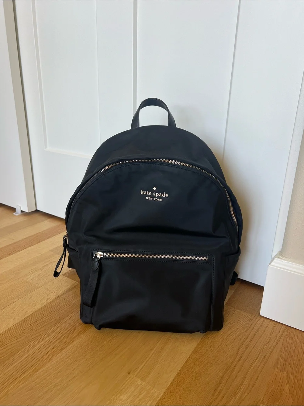 Kate Spade Large Black Nylon Backpack *New Condition*